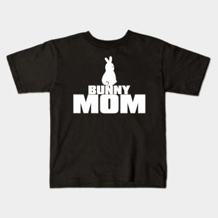 funny design for Bunny mom Kids T-Shirt